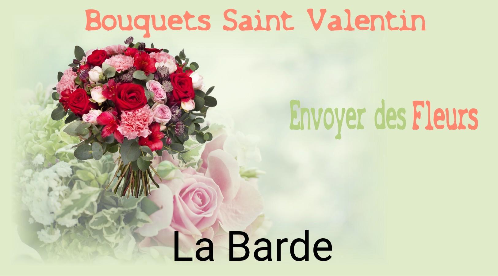 Roses de Saint-Valentin livrées à La Barde